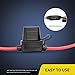 Nilight Inline Holder 14AWG Wiring Harness ATC/ATO 30AMP Blade Automotive Fuse Holder-10 Pack, 2 Years Warranty