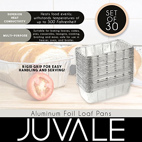4 Juvale+Disposable+Loaf+Pan+Rectangular