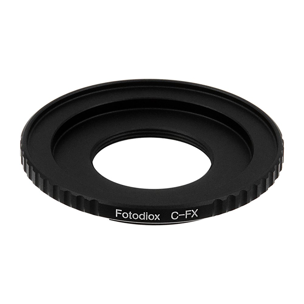 Fotodiox Lens Mount Adapter - C-Mount CCTV / Cine Lens to Fujifilm X-Series Mirrorless Camera Body