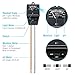 Atree Soil pH Meter, 3-in-1 Soil Test Kits with Moisture,Light and PH Tester for Garden, Farm, Lawn, Plants, Indoor & Outdoor (No Battery Needed)