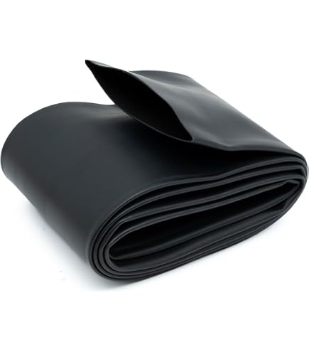 Gaine Thermorétractable Noire 70 Mm - 1 M Longueur, Rapport 2:1 Pour Isolation Électrique Et Réparations Câbles