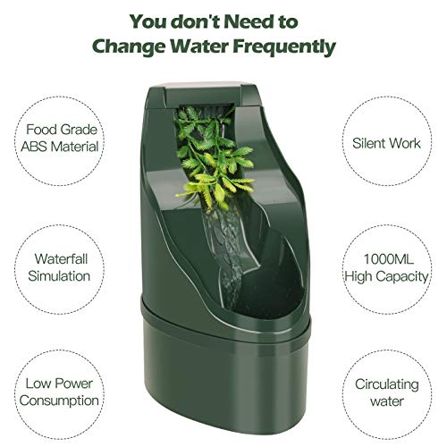 Ninuo Reptile Water Dispenser Snake, Gecko, Chameleon, Tortoise