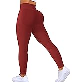 ASERAY Seamless Leggings Scrunch Butt Lifting Leggings for Women Gym Workout Legging for Women Tummy Control Yoga Pant