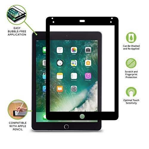 Moshi iVisor AG iPad Pro 2016/2017 9.7 Anti-Glare Screen Protector - Black