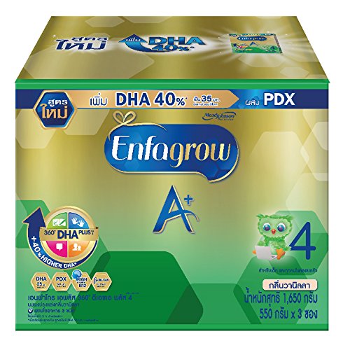 Enfamil Enfagrow Milk Powder A+ 360 Mind Plus 4,Stage4 Vanilla Flavor