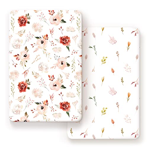 Jersey Knit Pack n Play Sheets 2 Pack
