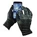 GliderGloves Copper Infused Touch Screen Gloves - Entire Surface Compatible with iPhones, Androids, Ipads - Anti Slip Palm for Driving & Phone Grip
