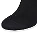 PETANI Mens Socks, 3 pack Rich European Dress Organic Cotton Socks Men Black (XL)