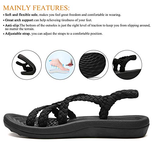 women's slip resistant sandals