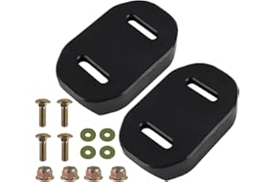 HUSWELL Polymer Snow Blower Skid Shoes for Ariens 72600300 Snowblower Slide Shoes Ariens 02483859 Snow Thrower Skid Plates with Mounting Hardware Kit