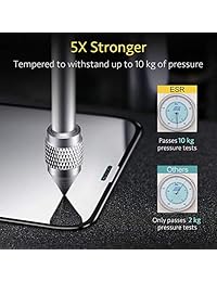 ESR Full-Coverage Tempered-Glass Compatible for iPhone 11 Pro Max Screen Protector iPhone Xs Max Screen Protector [2-Pack] [Easy Installation Frame] [3D Curved Edges] for iPhone 11 Pro Max XS Max