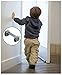 Door Stopper - Revolutionary New Design Stops Movement Forward and Backward - Holds Doors Securely in Place - Ideal for Pet And Child Safety Interior and Exterior Doors - 2 Door Stops Per Pack - Grey