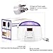 Smartwood Waxing kit, Home Rapid Melt Hair Removal Wax Warmer Kit with LCD Display Screen, 5 Flavors Hard Wax Beans+10 Wax Applicator Sticks