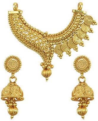 Stunning Gold Plated Mangal Sutra Set1971
