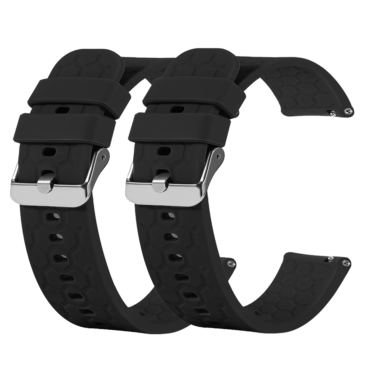 Chofit Straps Compatible with Amazfit Bip 3/GTS 4 Mini/GTS 3/GTS 2 Mini Strap, 20mm Replacement Soft Silicone Sport Bands Armbands for Beep S/Bip U/Bip Series/GTS 3
