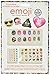 The Official Brand Emoji 65 Piece Decorative Nail Art Stickers