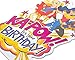 American Greetings DC Super Hero Girls Birthday Card for Girl with Foil