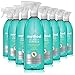 Method Glass Cleaner Spray, Waterfall, Ammonia Free & Plant-Based Solution, Mirror & Window Cleaner - Great for Indoor & Outdoor Glass Surfaces, 28 oz Spray Bottles (Pack of 8)