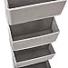 EZOWare 2PACK Over the Door Hanging Organizer with 4 Pocket, Home Storage Organizer with Hook for Pantry Baby Nursery Bathroom Closet Dorm