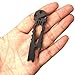 Doinshop New Useful Outdoor Stainless Skull EDC Survival Pocket Tool Key Ring Opener