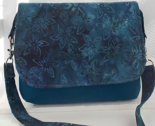 Mini Shoulder Bag - Blue Batik