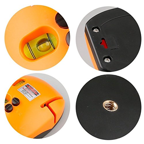 A-SZCXTOP 2-1 Line Laser Level Meter Mouse Type Horizontal & Verticalline Maker Device Tool Use to Civil Engineering or Construction Field.Hanging Pictures, Wall papering, Tiling