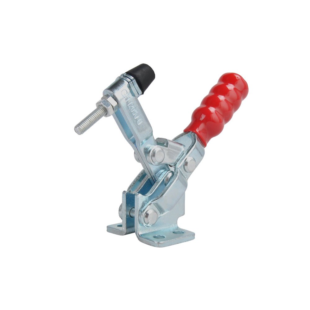 E-TING 2PCS Vertical Hand Tool Quick-Release Toggle Clamp 200 lbs / 91kg Holding Capacity Antislip Clamp 12050-U Hand Tool