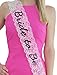 Bachelorette Sash – Bride to Be – Stylish Lace in White, Pink, or Black