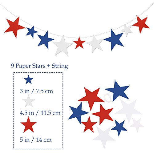 1 Decorations+Patriotic+Decoration+Independence+Supplies