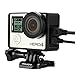 Wealpe Frame Mount Housing with Lens Cover and Protective Lens for GoPro Hero 4, 3+, 3 Cameras