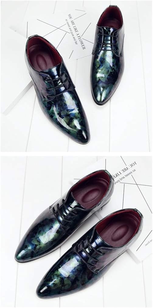 Scarpe Eleganti da Uomo Stringate con Stringhe Formali da Cerimonia per Uomo  Scarpe da Lavoro Brogue in Pelle con Punta a Punta Scarpe da uomo  urban-earth.co.uk