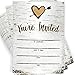 Printed Party Fill-in Invitations and Envelopes, Rustic Birch, Set of 25