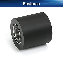 Yinpecly 1Pcs 10 x 30 x 30mm Roller Idler Bearing