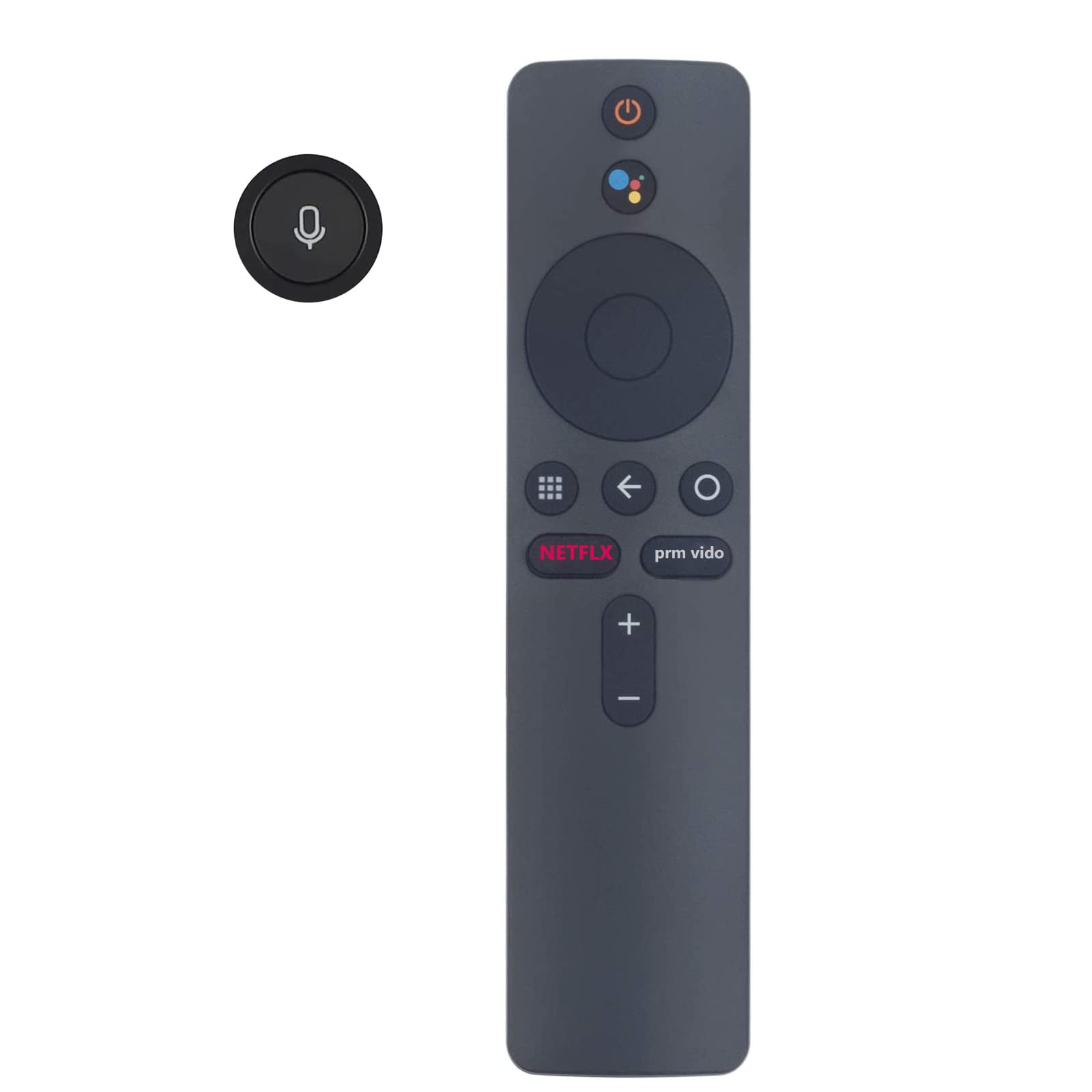 VINABTY XMRM-006A Replacement Voice Remote Control Compatible with MI TV STICK,4X 50 L65M5-5SIN and fit for For MI BOX S