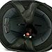 VCAN V531 Cruiser Intricate Butterfly Flat Black Small Half Helmet