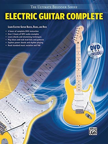 Ultimate Beginner Electric Guitar Complete (Book & DVD (Hard Case)) (The Ultimate Beginner) Paperback – 9 Jan 2008
