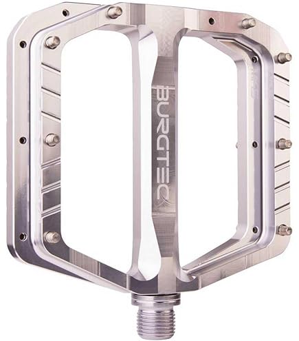 Amazon.com : Burgtec Penthouse Mk5 Flat Pedals Black, Crmo
