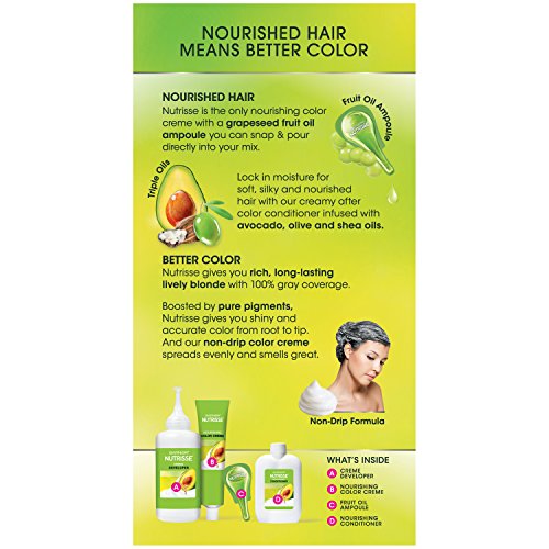 Garnier Nutrisse Nourishing Hair Color Creme 83 Medium Golden