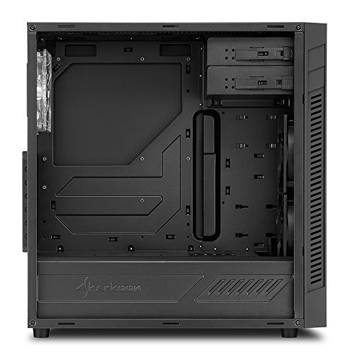 Sharkoon-s25-w-Caja-de-Ordenador-pc-Gaming-semitorre-ATX-Negro