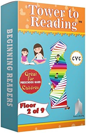 Tower to Reading's Reading Program for Struggling and Beginner Readers Floor 2 Reading Set; Struggling Readers Will Learn to Read Phonics