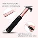 Lepamor Wired Selfie Stick with Mirror for Rear Camera No Battery Charging Portable for iPhone X, iPhone 8, iPhone 8 Plus, iPhone 7, iPhone 7 Plus, iPhone 6s, iPhone 6s Plus, iPhone 6, iPhone 6 Plus