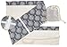 Hz.Codelo Large Capacity Pencil Wrap Roll up Case Hold for 150 Colored Pencils, Portable Organizer Holder Set with a Drawstring Bag,Great for Adult Coloring Book - Trees(NO PENCILS included)