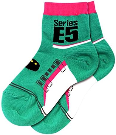 Amazon 鉄下ロング E5系はやぶさ 靴下 電車グッズ 鉄道雑貨 ホビー