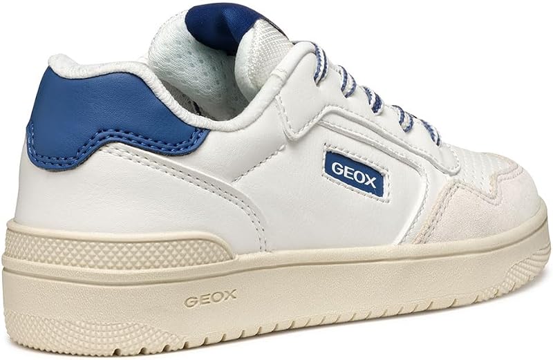 - J WASHIBA Boy D, Zapatillas Niños, White/Navy,