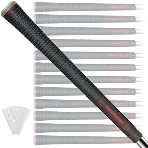 Geoleap Glory-S Golf Grips Set of 13(Free 13 Tapes Included)- Sticky Rubber Golf Club Grips,Double G Texture,Standard Size,7 Colors Optional. Geoleap Glory-S Golf Grips Set of 13(Free 13 Tapes Included)- Sticky Rubber Golf Club Grips,Double G Texture,Standard Size,7 Colors Optional.