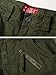AKARMY Men's Casual Cargo Pants Military Army Camo Pants Combat Work Pants with 8 Pockets Military Green 36