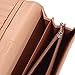PGXT Women's Long Leather With Bandage Clutch Card Holder Purse Wallet Pink