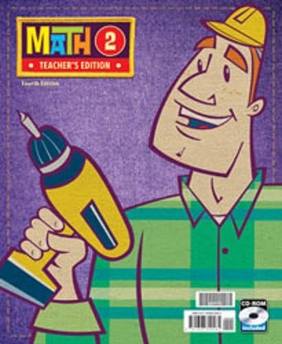 BJU Press Math 2 Teacher's Edition 4ED 299693