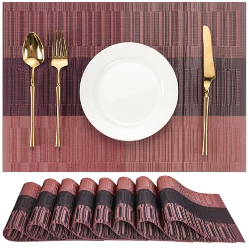 Top-Deal gesichtet! Sichere dir Chitomars Tischsets Abwaschbar 4er... zum Sparpreis von 13,51€. Lohnt sich definitiv!