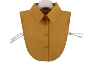YEKEYI Detachable Collar Blouse Half Shirts False Collar for Women Girls